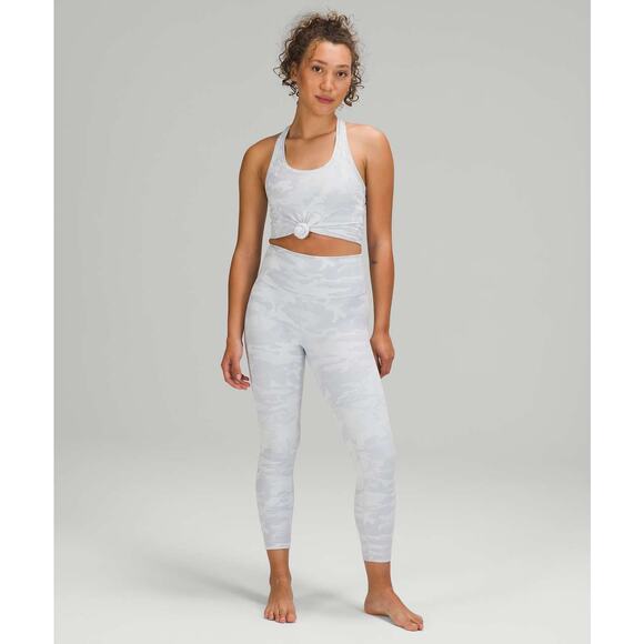 Lululemon Wunder Under High-Rise Crop 23" Leggings in Gray Camo Jacquard size 6 - Picture 9 of 9